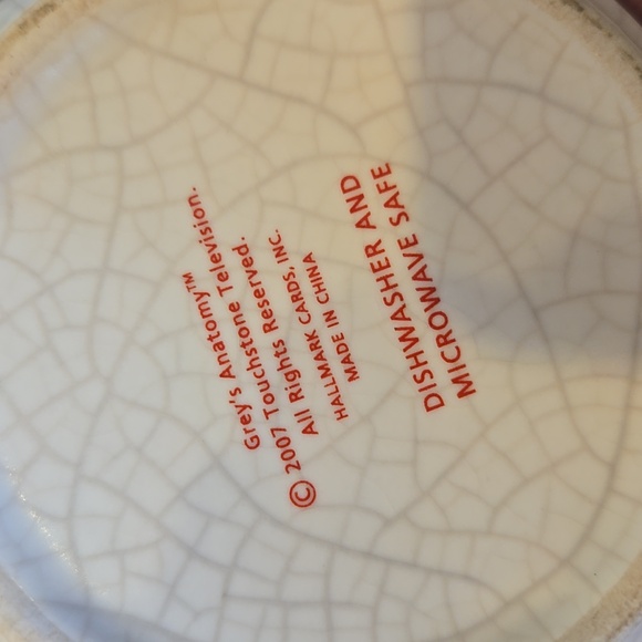 Eric Dane Tribute - Grey's Anatomy RARE Vintage "McSteamy" Mug - Picture 4 of 7